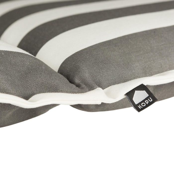Kopu® Mila Grey - Comfortabel Tuinkussen met Hoge Rug - Grijs