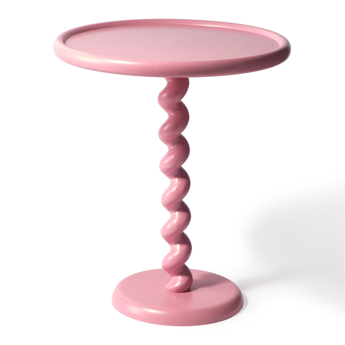 POLSPOTTEN Twister Bijzettafel - Roze