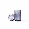 Lyngby Porcelæn Mondgeblazen Vaas Blauw H 25 cm