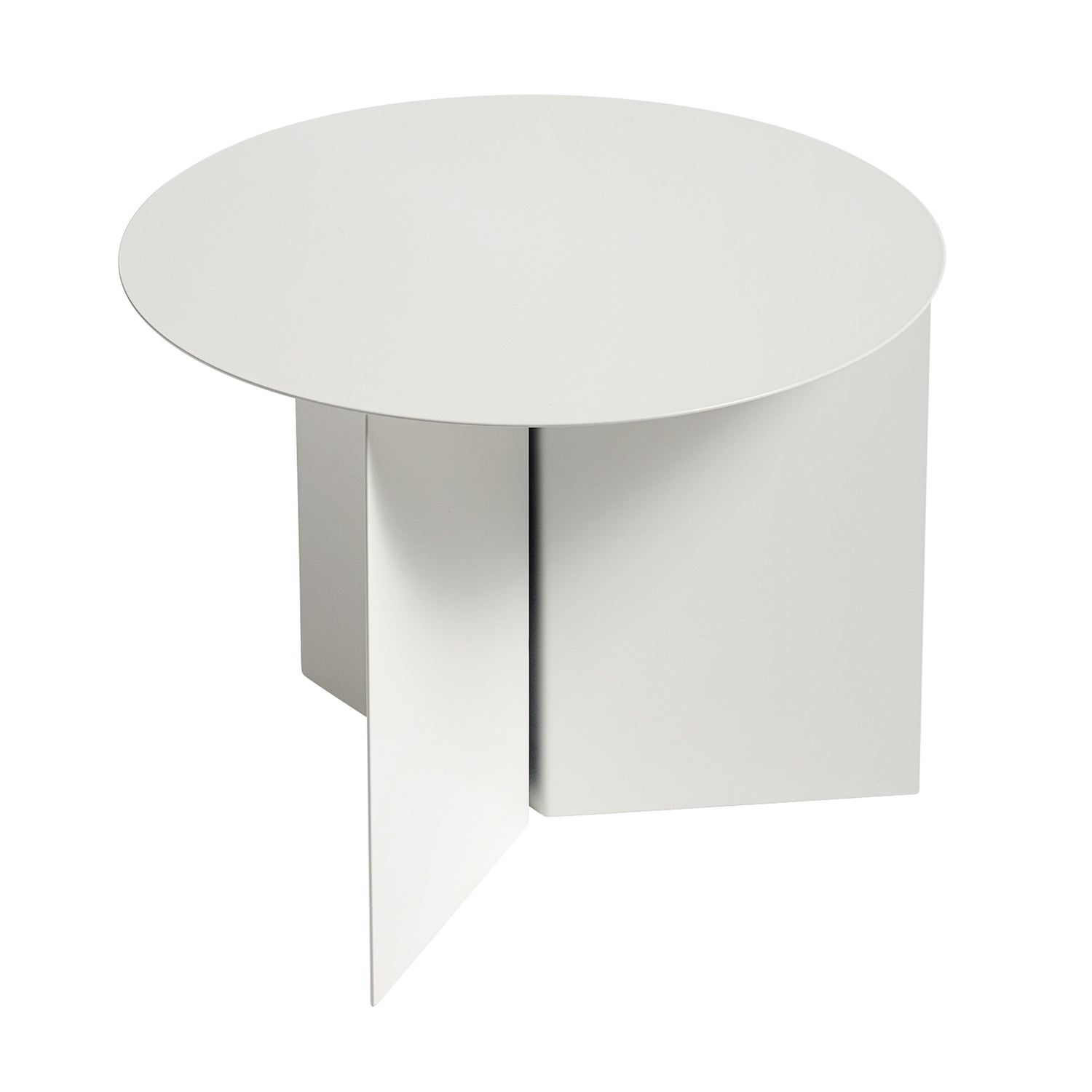 HAY Slit Table Round Bijzettafel Ø 45 cm - Wit