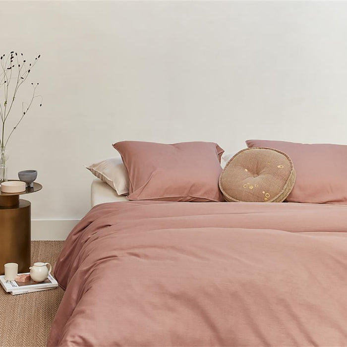 vtwonen Earth Dekbedovertrek 140 x 200/220 cm - Roze