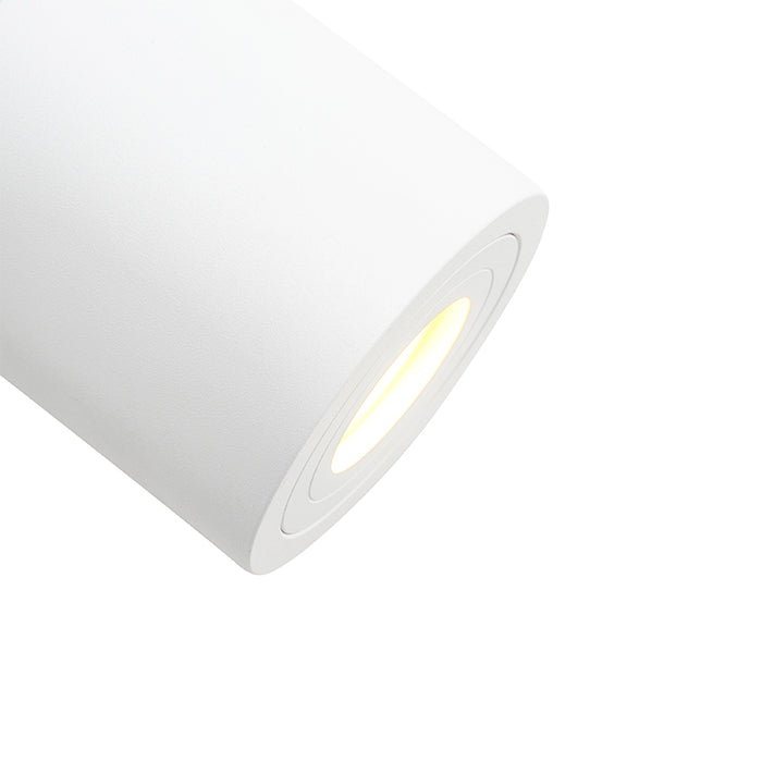 QAZQA Moderne ronde badkamer spot wit - Capa