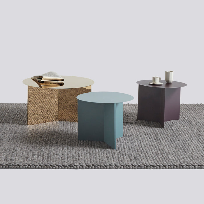 HAY Slit Table Round Bijzettafel Ø 45 cm - Mirror