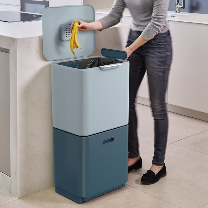 Joseph Joseph Editions Afvalemmer Totem Max 60 Liter (30+30 Liter)