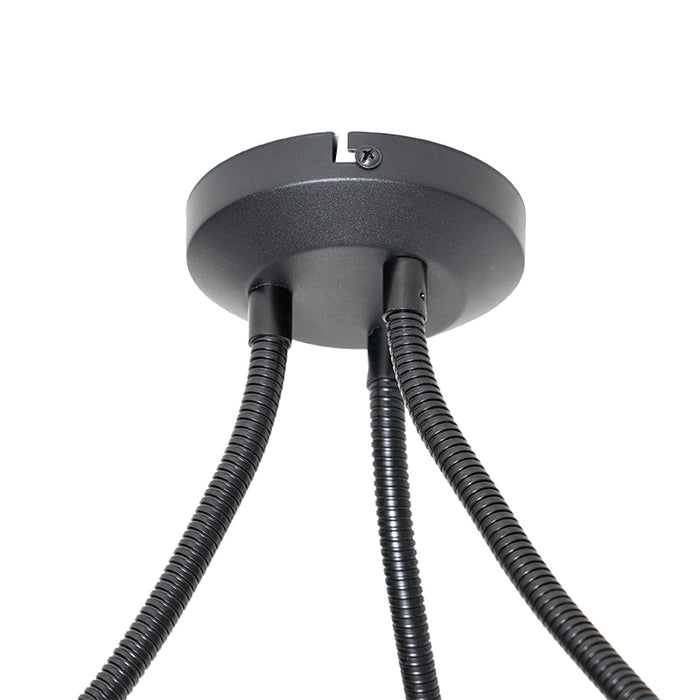 QAZQA Plafondlamp merwe - Groen - Modern - D 51.5cm