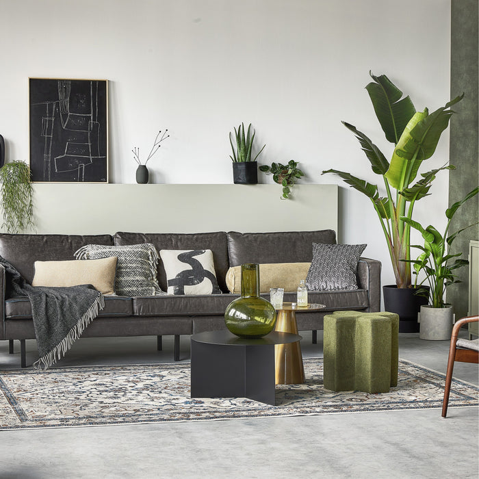 HAY Slit Table Round XL Bijzettafel -  Ø 65 cm - Zwart