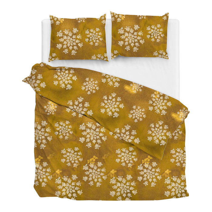 Zo! Home Basset Dekbedovertrek 240 x 200TC/220 cm - Goud