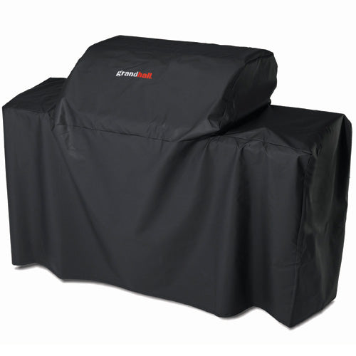 GrandHall Afdekhoes Standaard 4 branders - Zwart