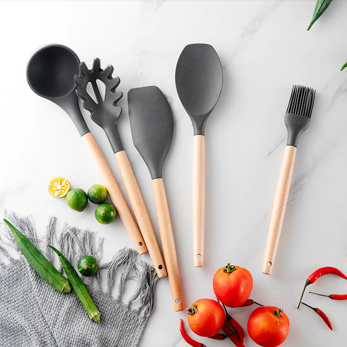 Krumble Siliconen spatel keukenset 11-delig