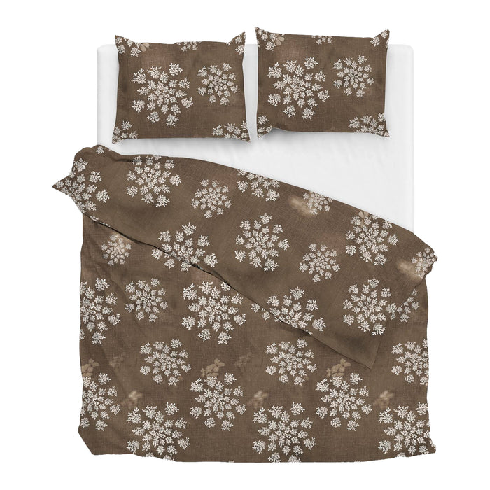 Zo! Home Basset Dekbedovertrek 240 x 200TC/220 cm - Taupe