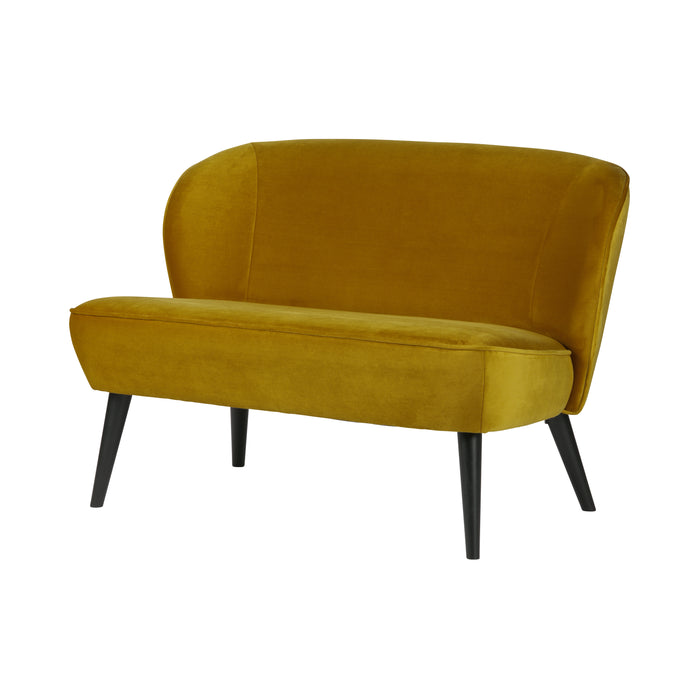 WOOOD Sara Bankje - Velvet - Oker