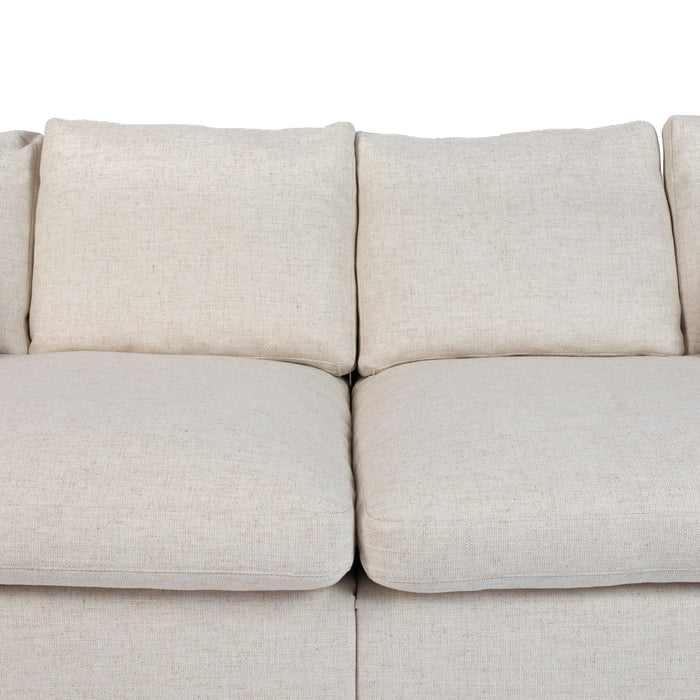 Zuiver Sense 3-zitsbank - Crème