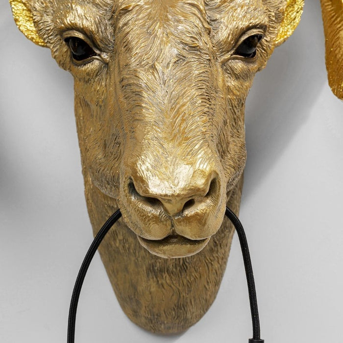 Kare Design Wandlamp Goat Head