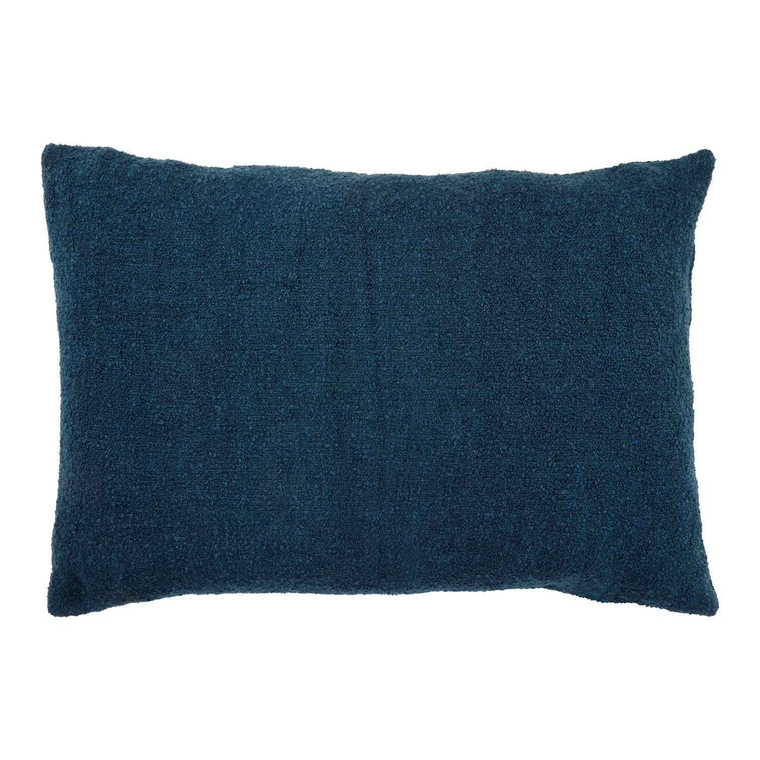 vtwonen BouclÈ Sierkussen 50 x 70 cm - Donkerblauw