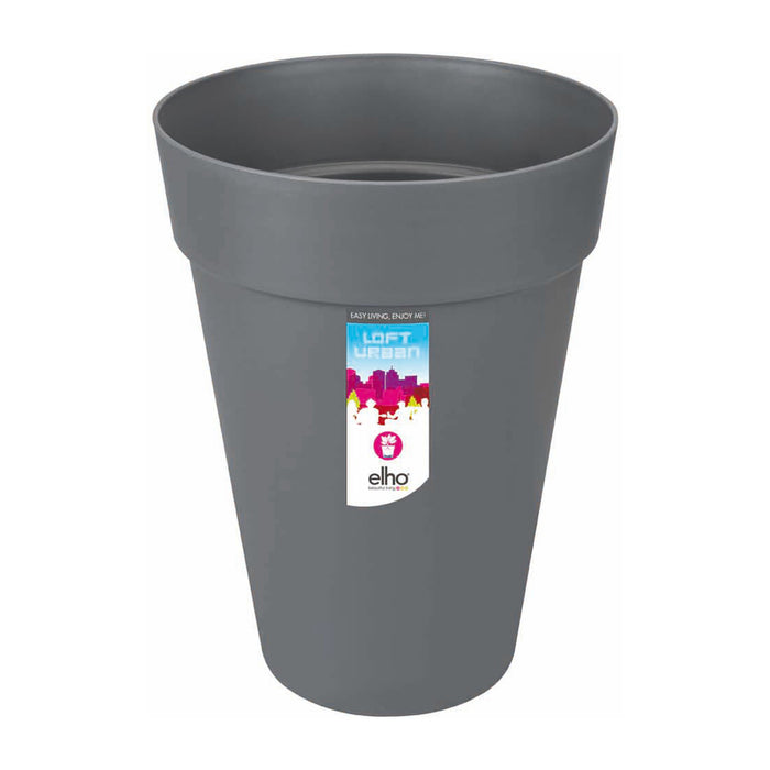 elho Loft Urban Round High Bloempot 42 cm Antraciet