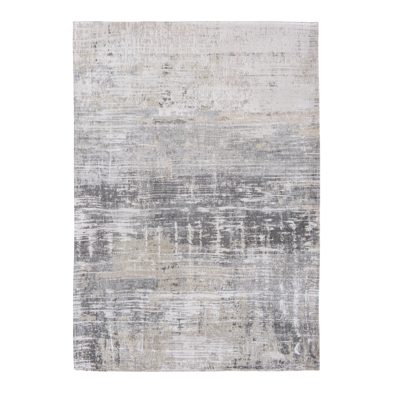 Louis De Poortere Streaks Vloerkleed 140 x 200 cm - Coney Grey