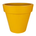 Elho Pure Round Bloempot Ø 40 cm - Geel