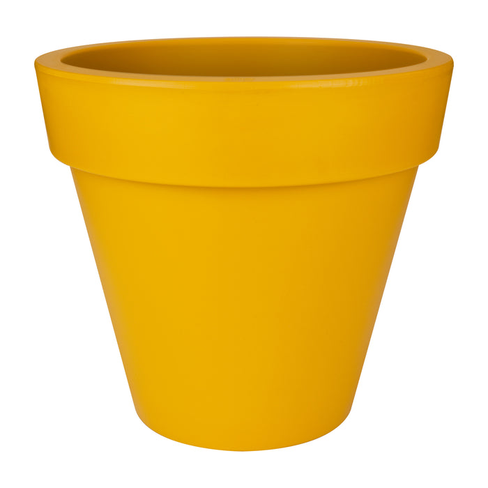 Elho Pure Round Bloempot Ø 40 cm - Geel