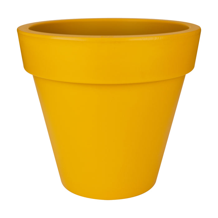 Copy CS SUPPORT of Elho Pure Round Bloempot 60 cm Geel