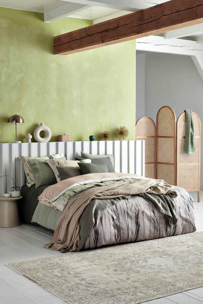 Vandyck Washed Cotton Dekbedovertrek 140 x 200/220 cm - Wit