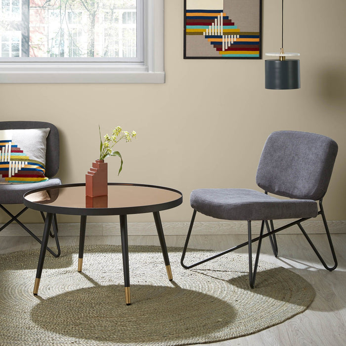 Kave Home Doc Vloerkleed Blauw