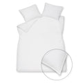 Vandyck Washed Cotton Dekbedovertrek 240 x 200/220 cm - Wit