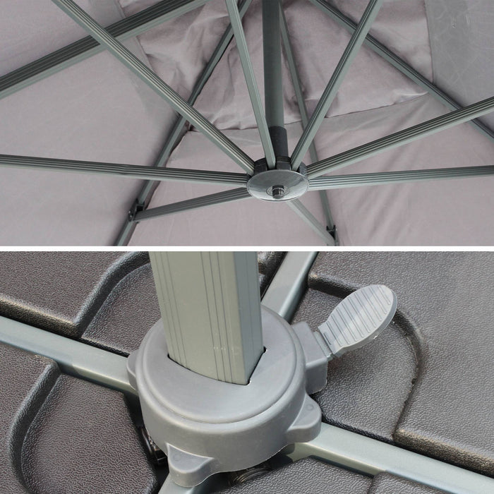 sweeek - Zweefparasol 3x4m