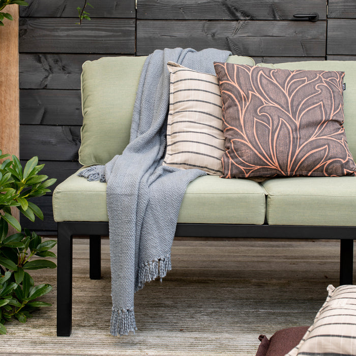 Malagoon Katoenen Plaid - Agate Grey