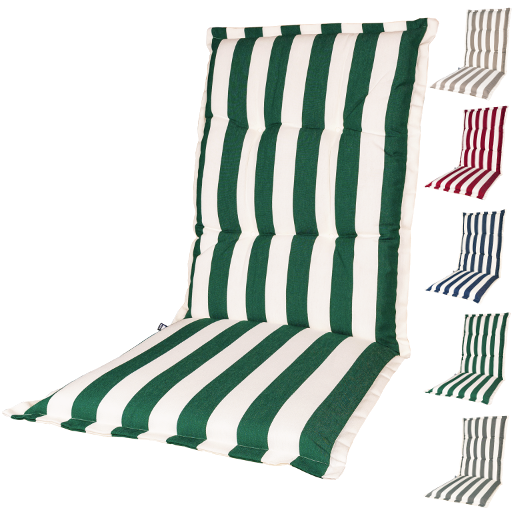 Kopu® Mila Forest Green - Comfortabel Tuinkussen met Hoge Rug  - Groen