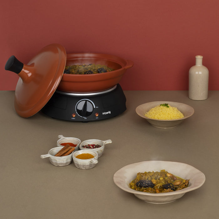 H. Koenig - Taj4 - Elektrische Keramische Tajine