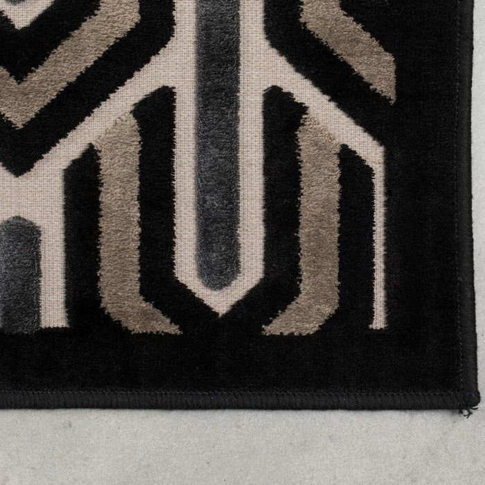 Zuiver Beverly Vloerkleed Zwart