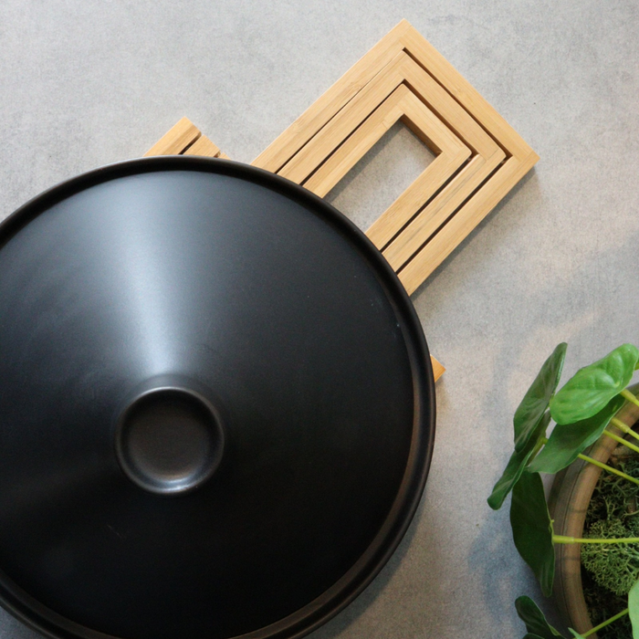 Orange85 Onderzetter Pannen Multifunctioneel Bamboe