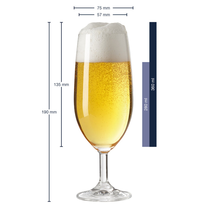 Leonardo Daily Bierglas 0,35 L - 6 st.