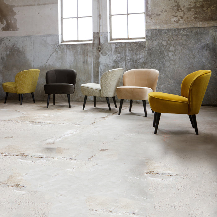 WOOOD Sara Fauteuil - Oud Roze