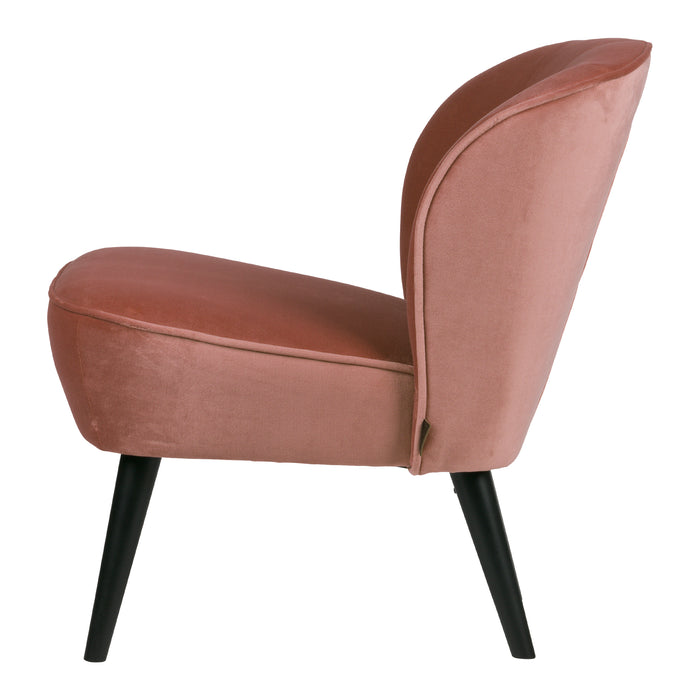 WOOOD Sara Fauteuil - Oud Roze