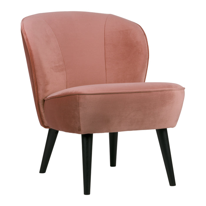 WOOOD Sara Fauteuil - Oud Roze