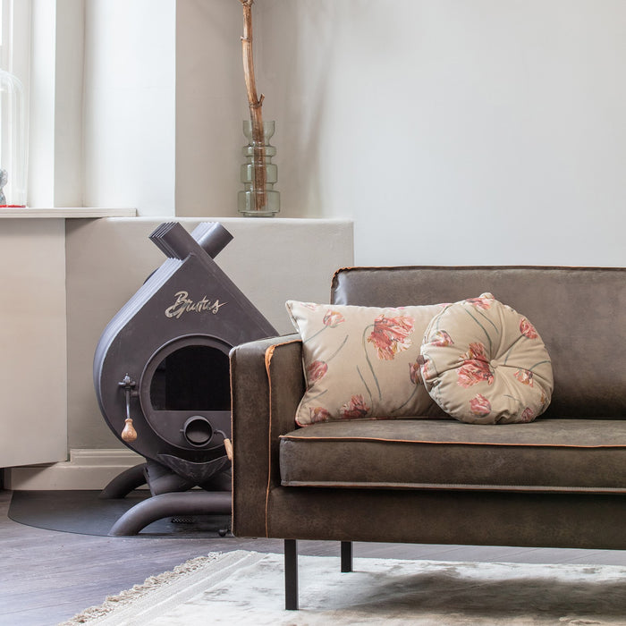 WOOOD Rodeo Daybed Links - Eco-leder -  Army