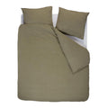 vtwonen Natural Stone Dekbedovertrek 240 x 200/220 cm - Donkergroen