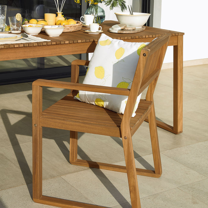 Kave Home Emili Tuinstoel - Bruin