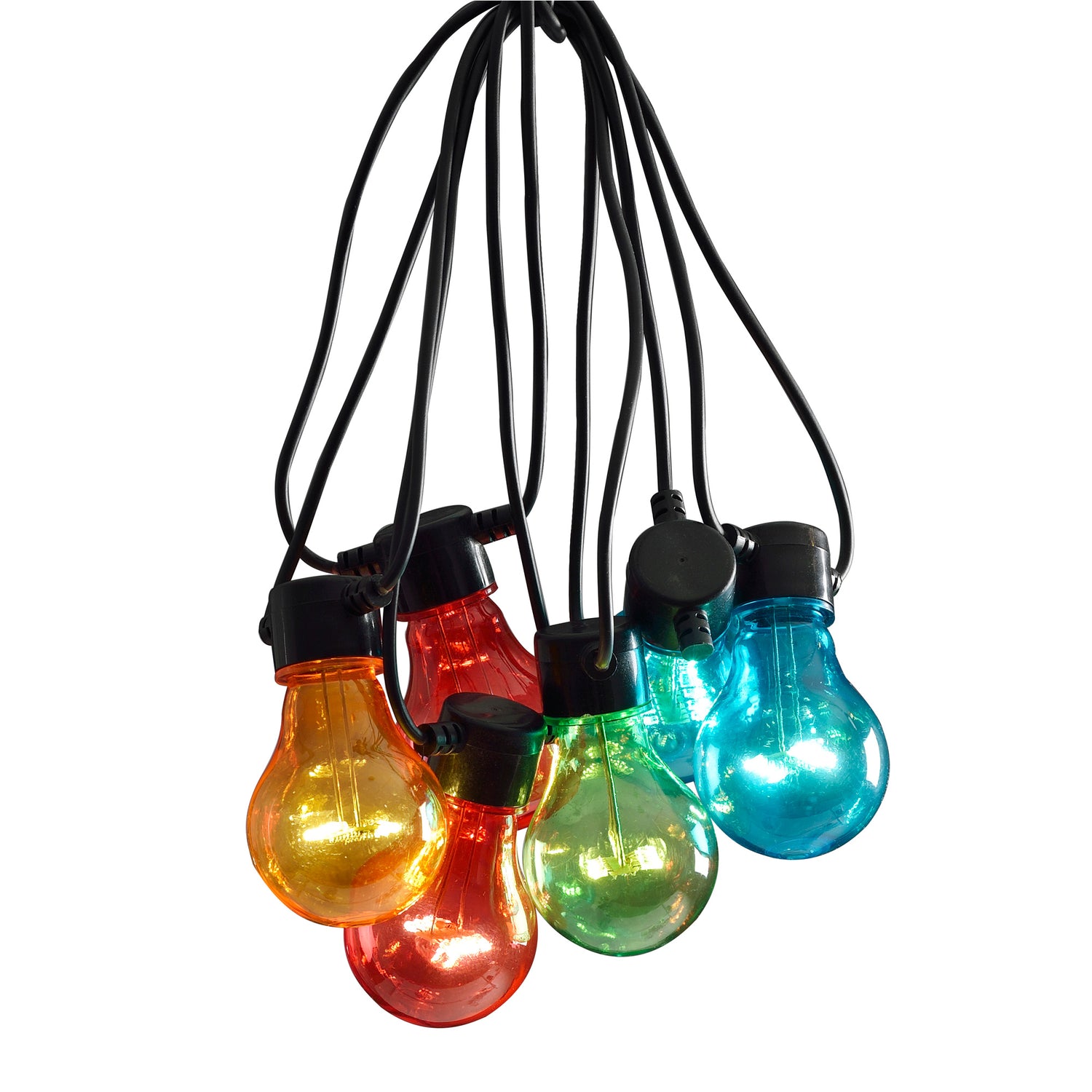 Konstsmide LED Partysnoer Multicolor 9.5m/20 lampjes
