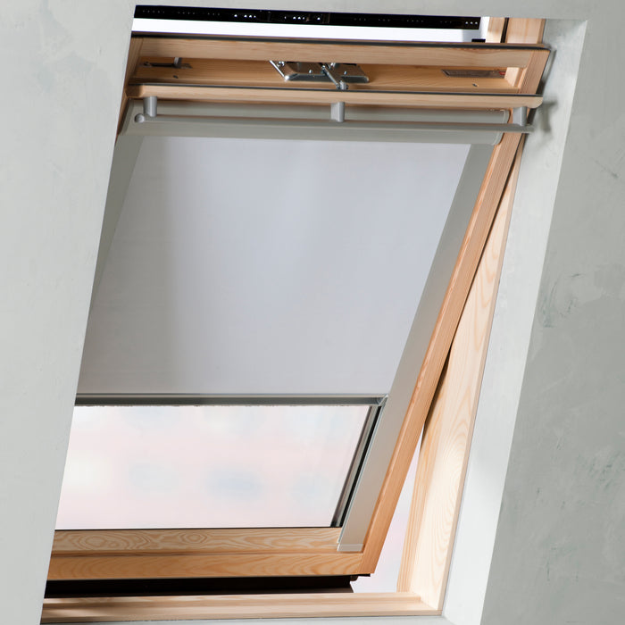 Rollit Yara Skylight Gordijn Wit Verduisterend