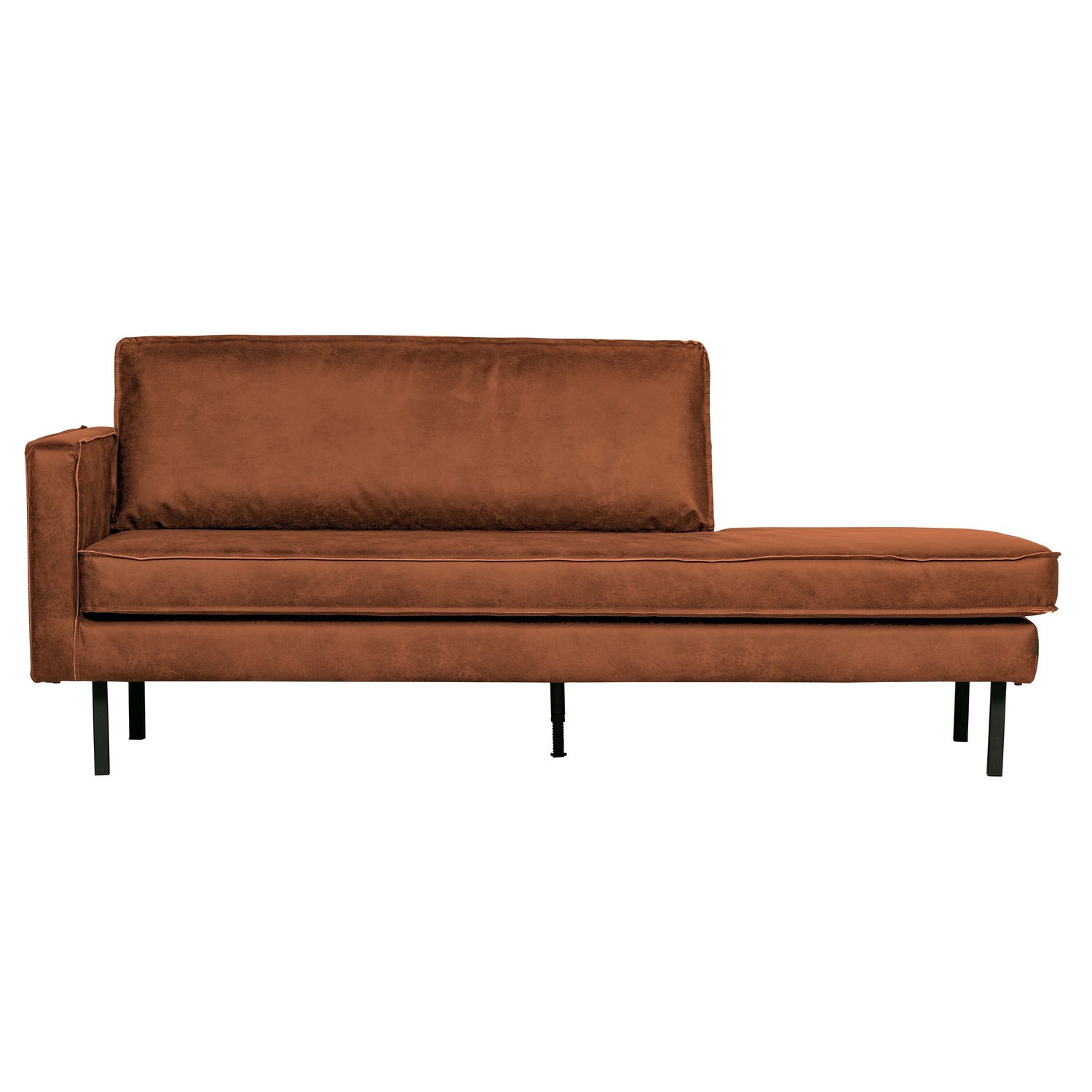 WOOOD Rodeo Daybed Links - Eco-leder -  Cognac
