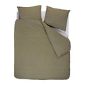 vtwonen Natural Stone Dekbedovertrek 260 x 200/220 cm - Donkergroen