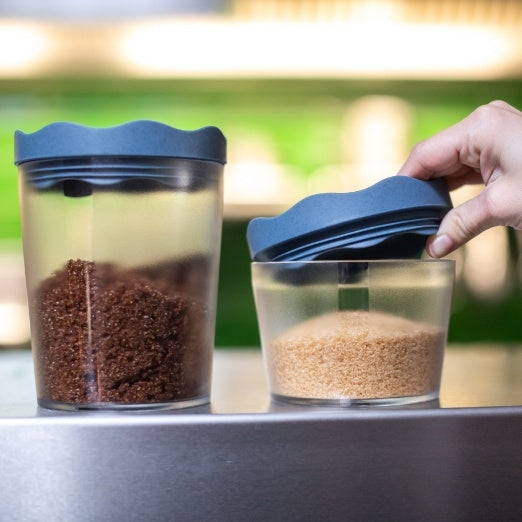 Koziol - Voorraadpot, 0.3 L, Organic Diep Blauw - Koziol | Prince S