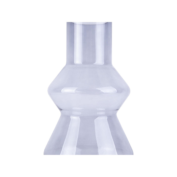 present time - Vaas Blush - Glas Donker Grijs - Medium - 12,5x25cm