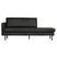 WOOOD Rodeo Daybed Links - Eco-leder -  Zwart