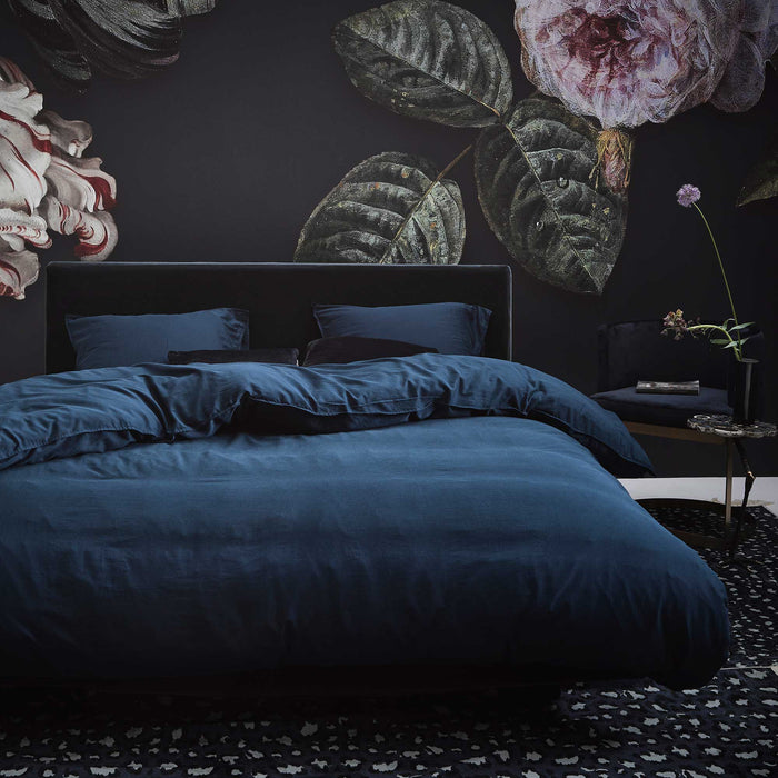 Essenza Minte Dekbedovertrek 240 x 220 cm - Navy