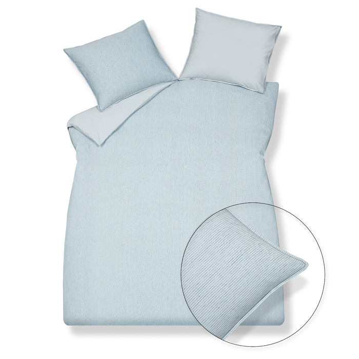 Vandyck Dekbedovertrek PURE 27 Faded Denim 240x220 cm (linnen/katoen)