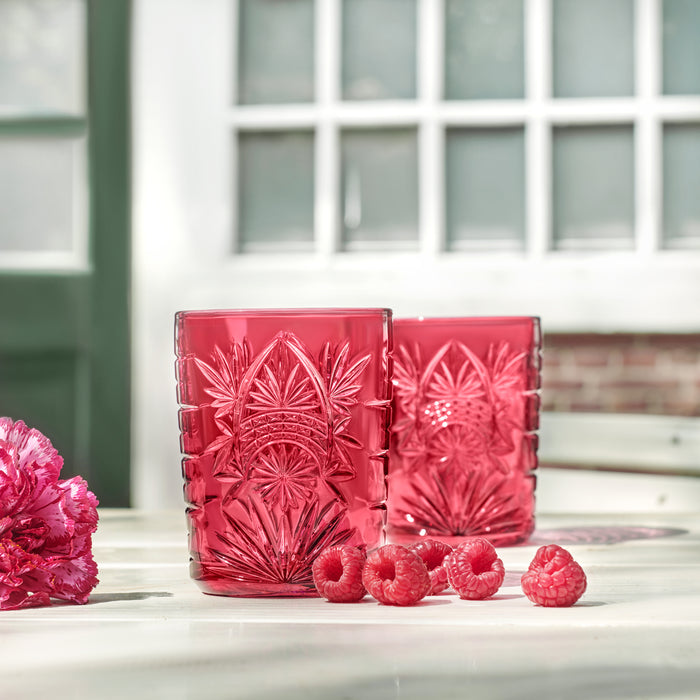 Libbey Waterglas Atik Candy Pink 0,35 L - 6 st.