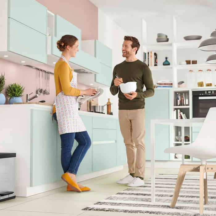 Hailo Pedaalemmer Oko Duo Plus maat L 17+9 L roestvrij staal 0630-200